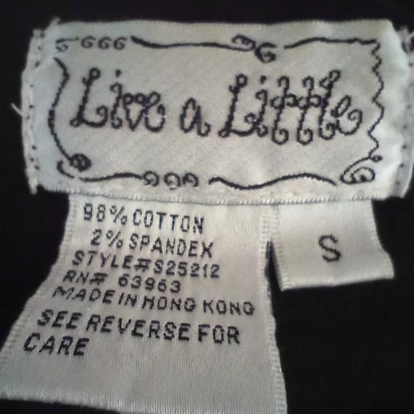 Live A Little Trucker Jacket S - Picture 3 of 8